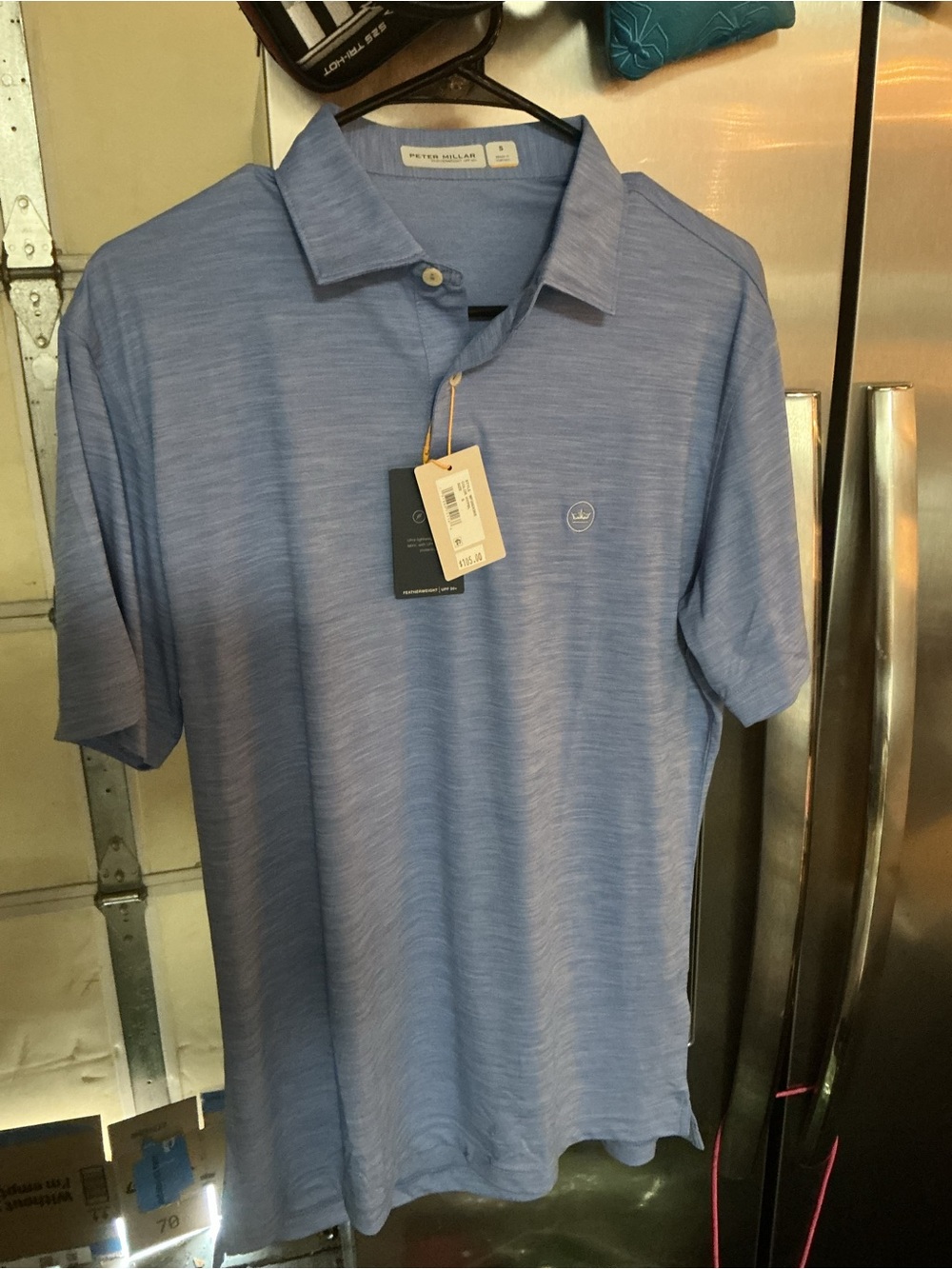 Peter Millar Featherweight Polo NWT Small Style # MF26EK90S